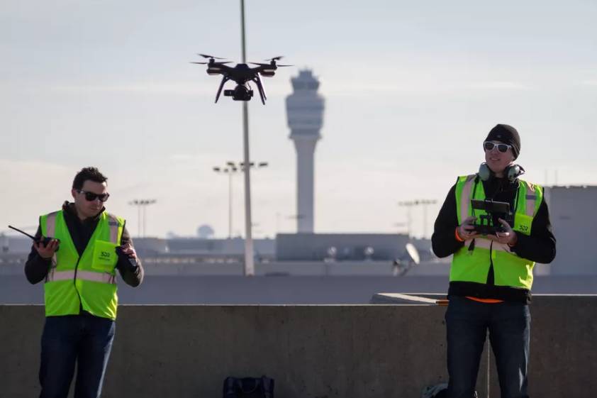 美联邦航空局首批无人机可在机场作业