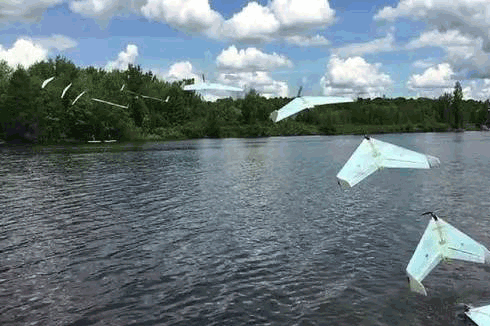 一言不和就“跳湖” 这无人机能在水上充电续航